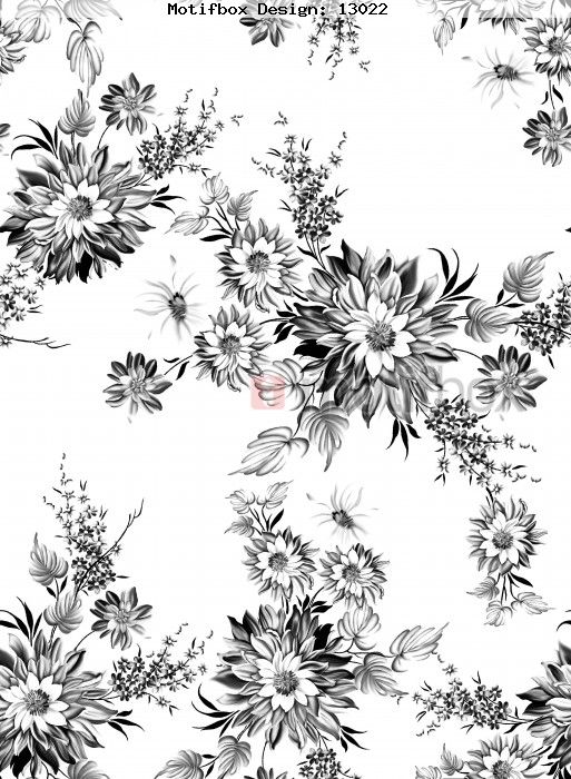 BLACK AND WHITE FLORAL DESIGN BLACK AND WHITE FLORAL DESIGN